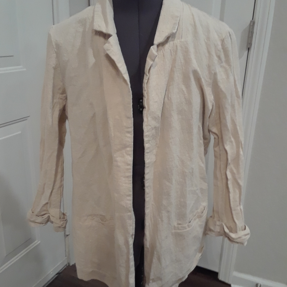 Tan Lightweight Blazer‎